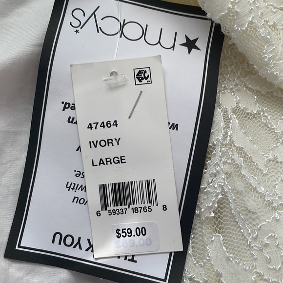 Macys lace sparkly dress- Large - Picture 5 of 5